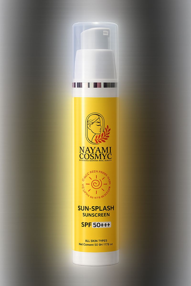 Nayami Cosmyc Sun-Splash Sunscreen (50 g) — Nayami Cosmyc by Sumaiya, Mumbai